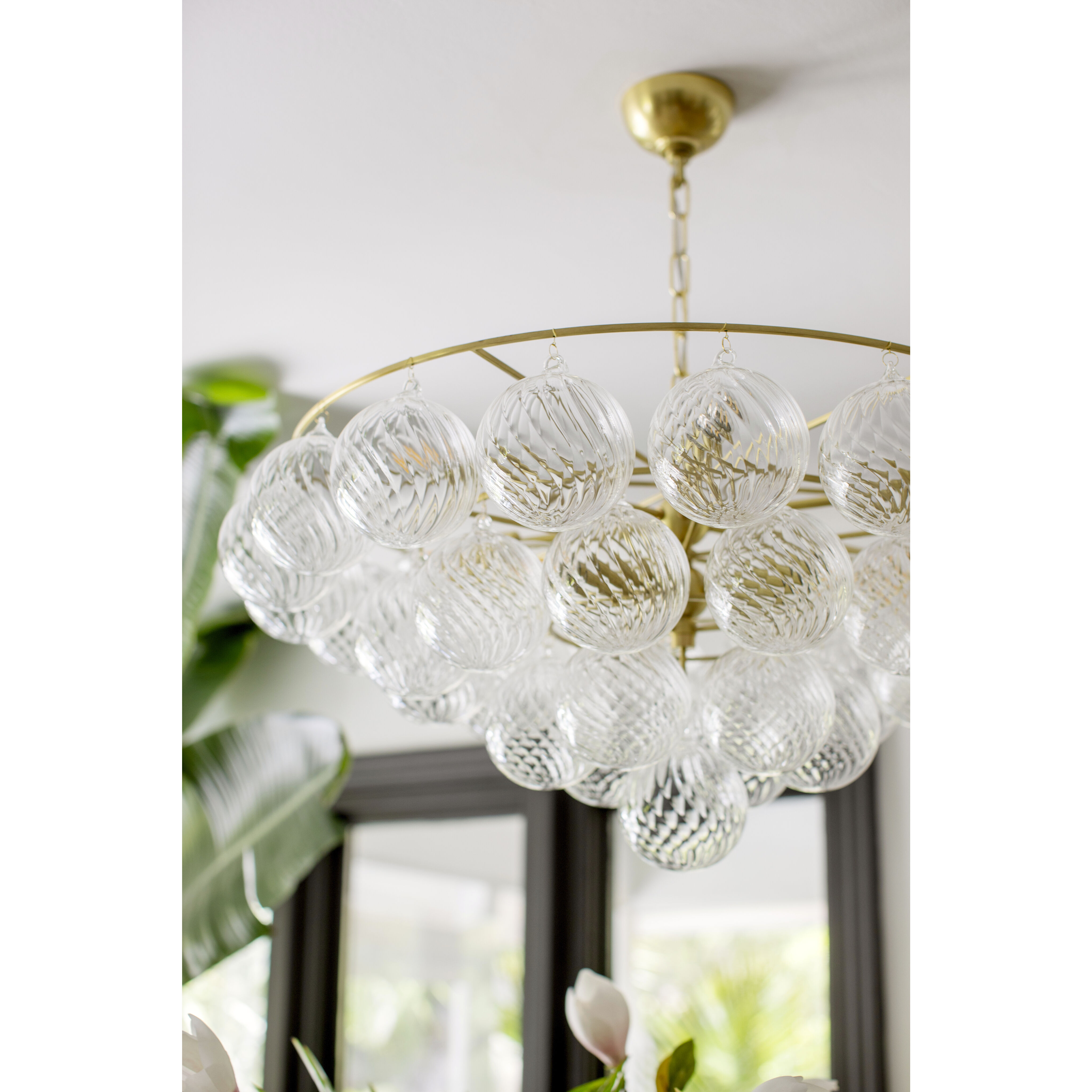Mimi 9 Light 31.5 inch Aged Brass Chandelier Ceiling Light