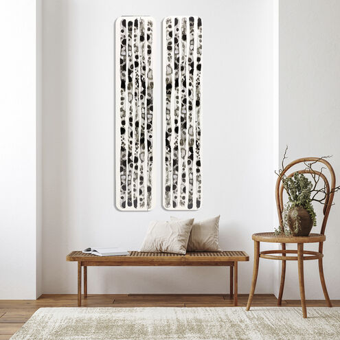Metaphysical Wall Sculpture Black and Neutral and White Wall Sculpture