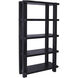 Riviera Checkmate Black Bookshelf