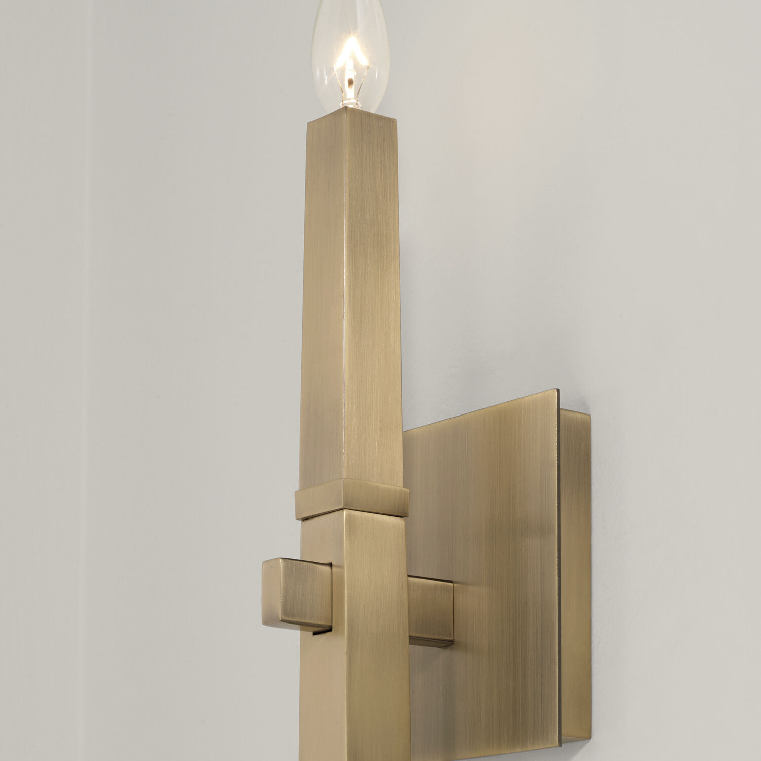 Blake 1 Light 5.5 inch Aged Brass ADA Sconce Wall Light