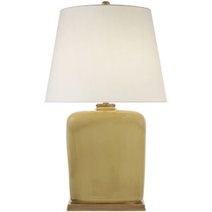 Thomas O'Brien Mimi Light Honey Table Lamp in Linen