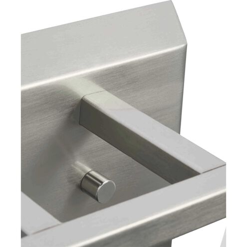 Vertex 2 Light 12.87 inch Brushed Nickel Bath Light Wall Light