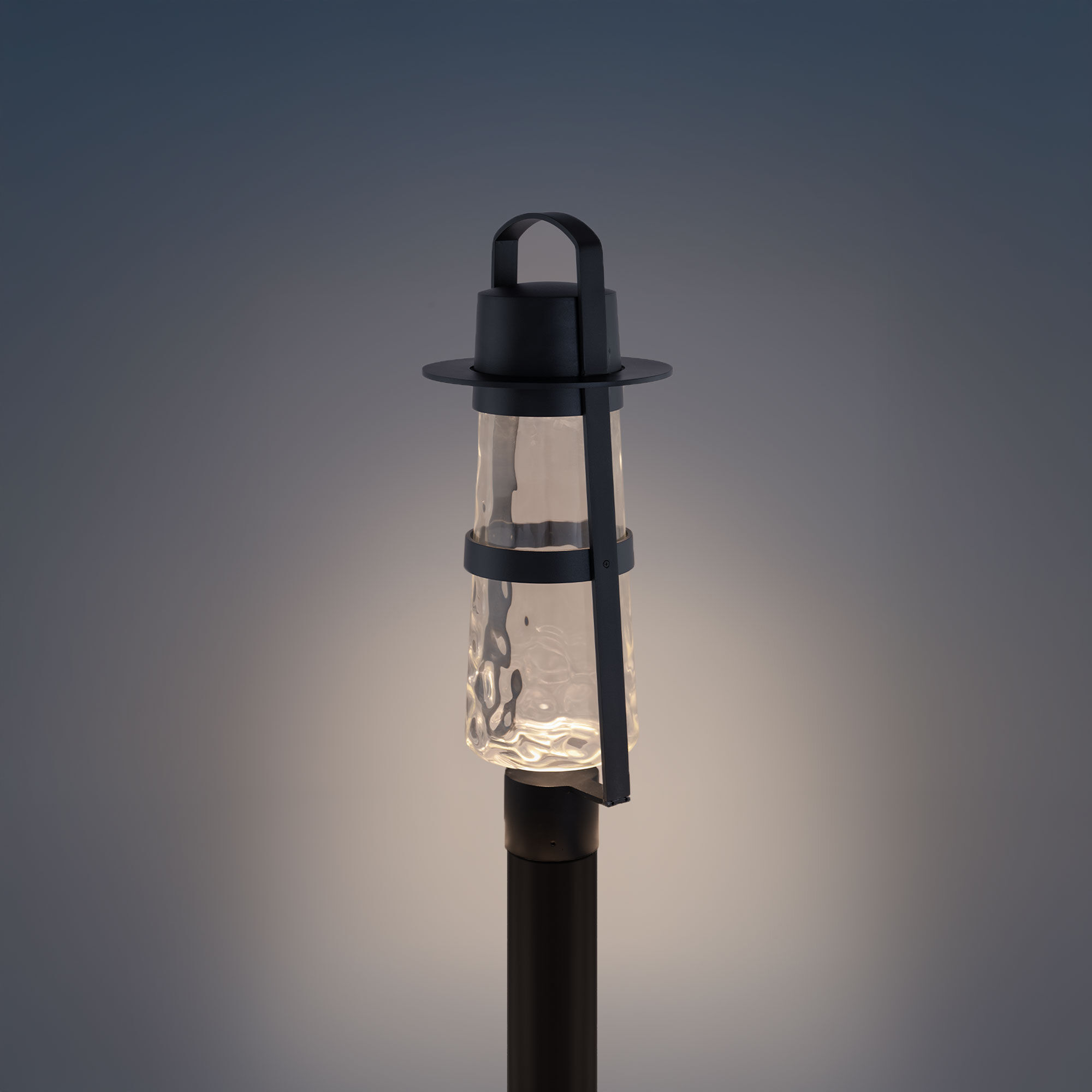 Balthus LED 23.4 inch Black Outdoor Post Lighting