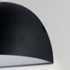 Pathfinder LED 5 inch Black Outdoor Wall Mount