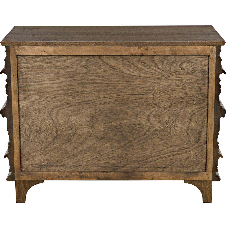 Bernard Dark Walnut Chest