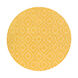 Central Park 93 X 93 inch Bright Yellow Indoor Area Rug, Round