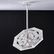 Tempo 28.5 inch Polished Silver Pendant Ceiling Light