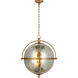 Chapman & Myers Bayridge LED 21.25 inch Gilded Iron Pendant Ceiling Light, XL