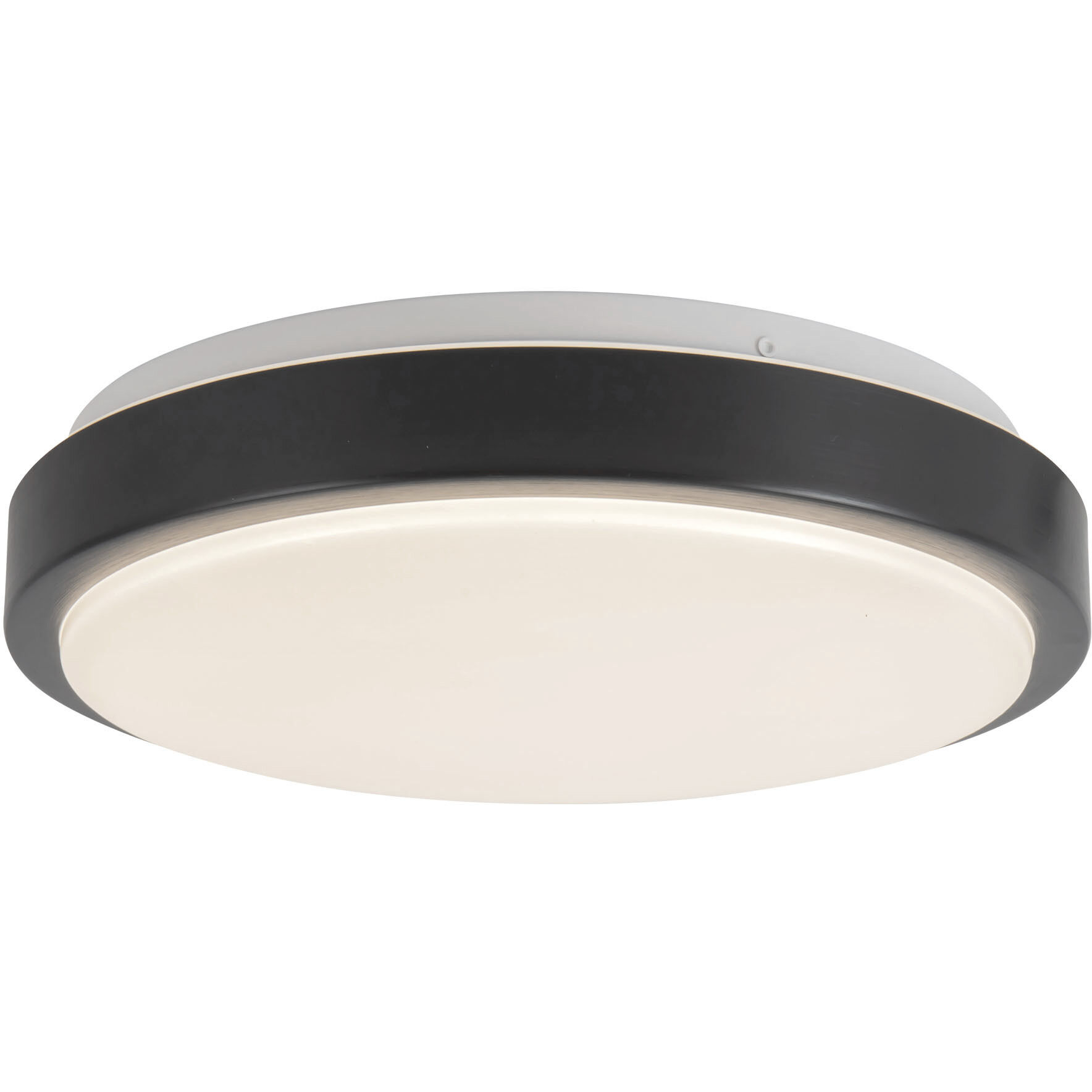 Yanis 11.88 inch Black Flush Mount Ceiling Light