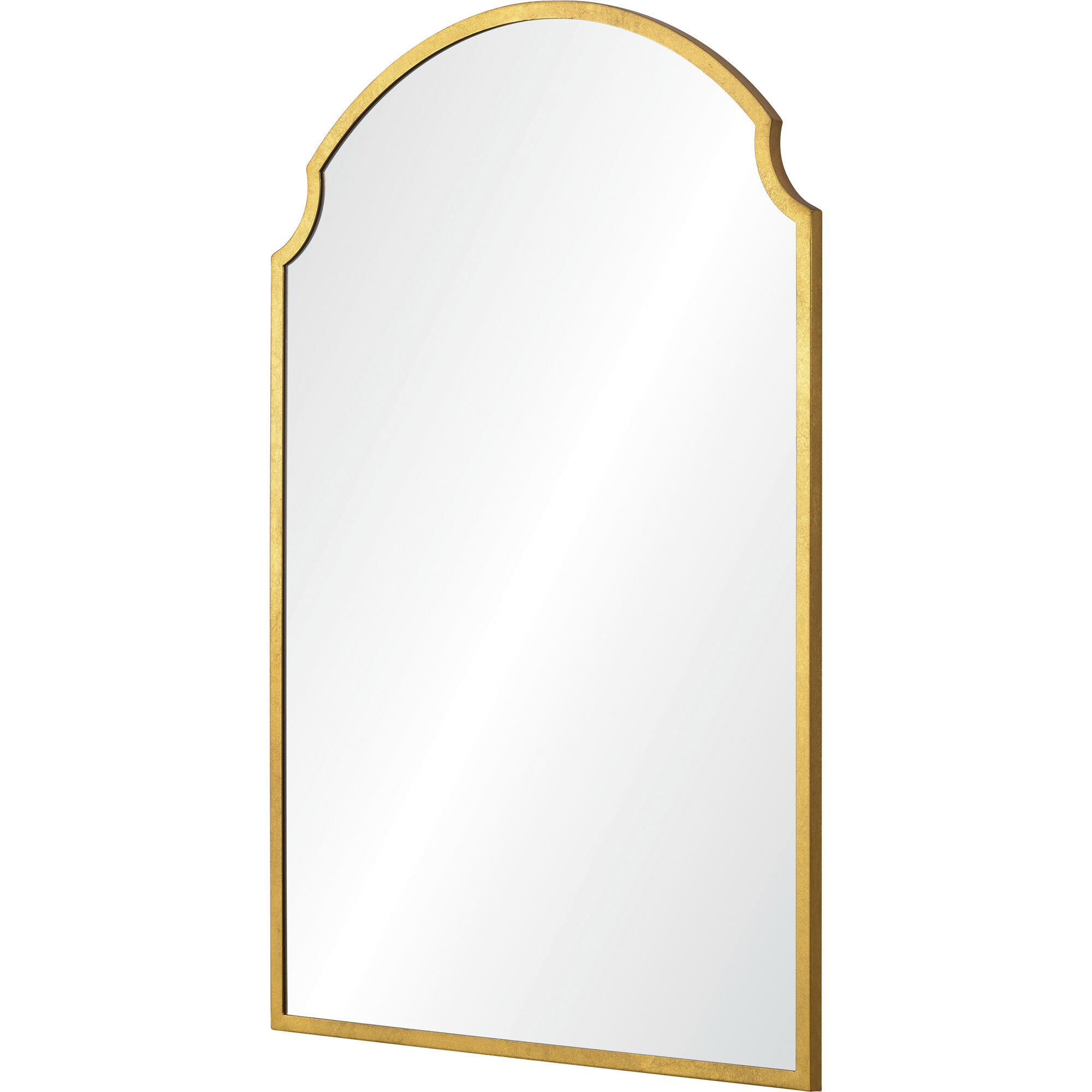 Christine 36 X 24 inch Gold and Clear Mirror