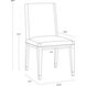 Kalla Monument Oatmeal Dining Chair, Set Of 2
