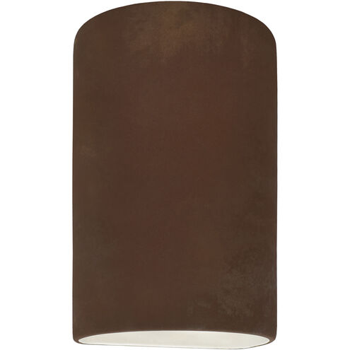 Ambiance 1 Light 6 inch Real Rust Wall Sconce Wall Light