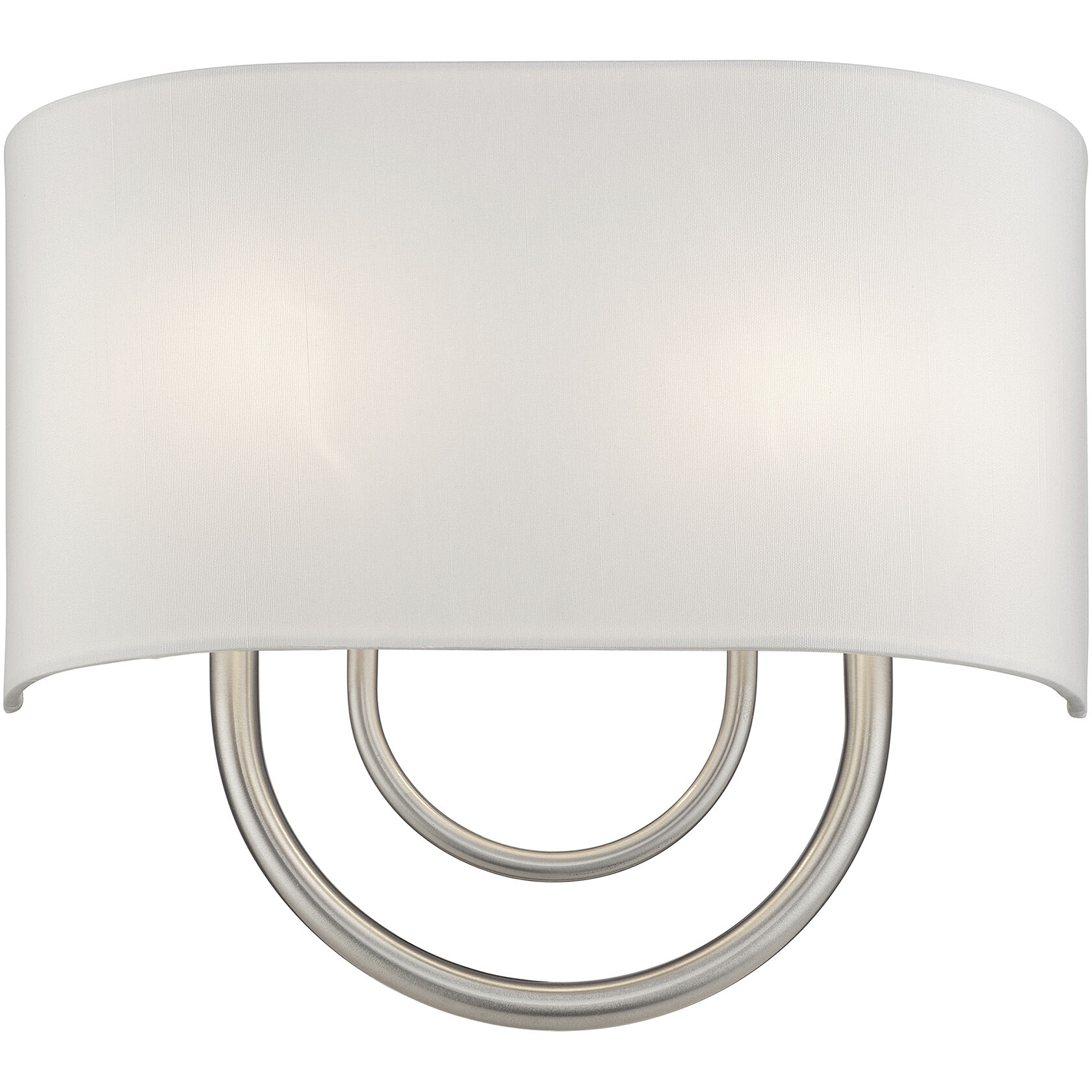Stratton 2 Light 13 inch Brushed Nickel ADA Wall Sconce Wall Light
