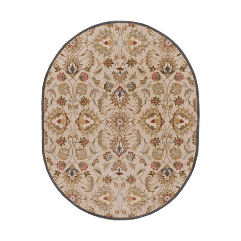 Caesar 120 X 96 inch Butter/Tan/Burnt Orange/Camel/Charcoal Rugs, Wool
