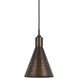 Signature 1 Light 6 inch Rust Pendant Set Ceiling Light
