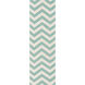 Frontier 156 X 108 inch Teal, Ivory Rug