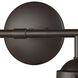 Beckett 4 Light 33 inch Oil Rubbed Bronze Vanity Light Wall Light