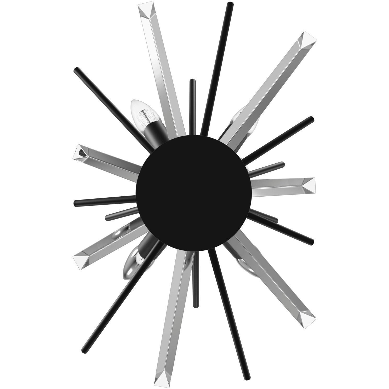 Palisades Ave. Wall Sconce Wall Light in Black