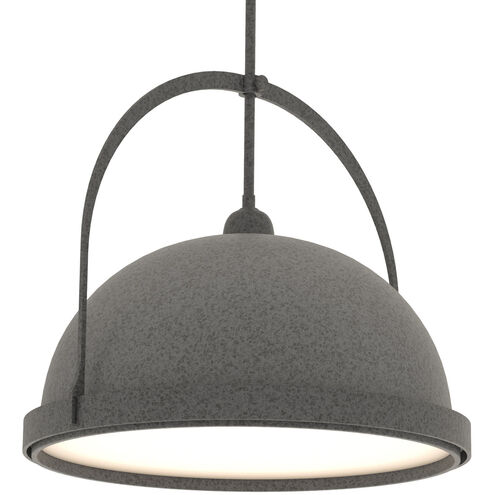 Atlas 1 Light 21.7 inch Natural Iron and Natural Iron Pendant Ceiling Light, Large