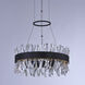 Glacier 20 inch Matte Black Pendant Ceiling Light