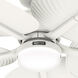 Tropic View 52 inch Matte White Outdoor Ceiling Fan