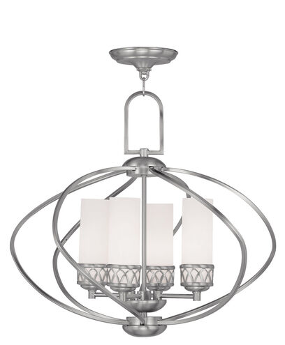 Westfield 4 Light 22 inch Brushed Nickel Chandelier Ceiling Light