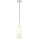 Monty 1 Light 5.25 inch Brushed Nickel Pendant Ceiling Light