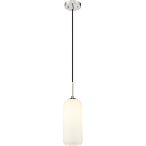 Monty 1 Light 5.25 inch Brushed Nickel Pendant Ceiling Light