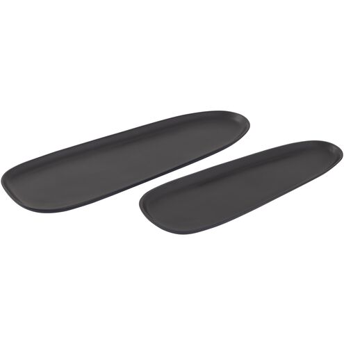 Blain Matte Black Tray