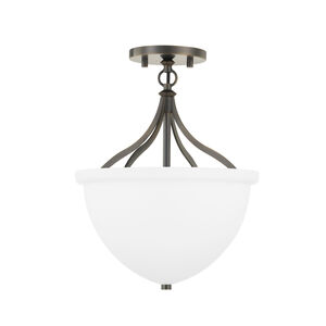 Browne 1 Light 11.25 inch Semi-Flush Mount