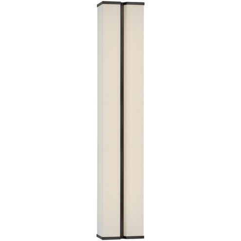 Paloma Contreras Vernet LED 5.5 inch Bronze and Linen Sconce Wall Light