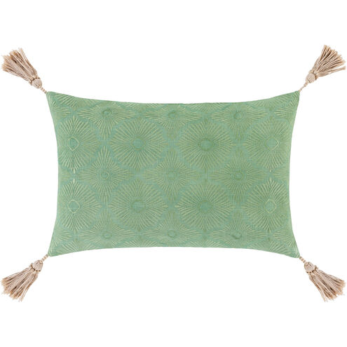 Accra 20 X 13 inch Mint/Moss Pillow Kit, Lumbar