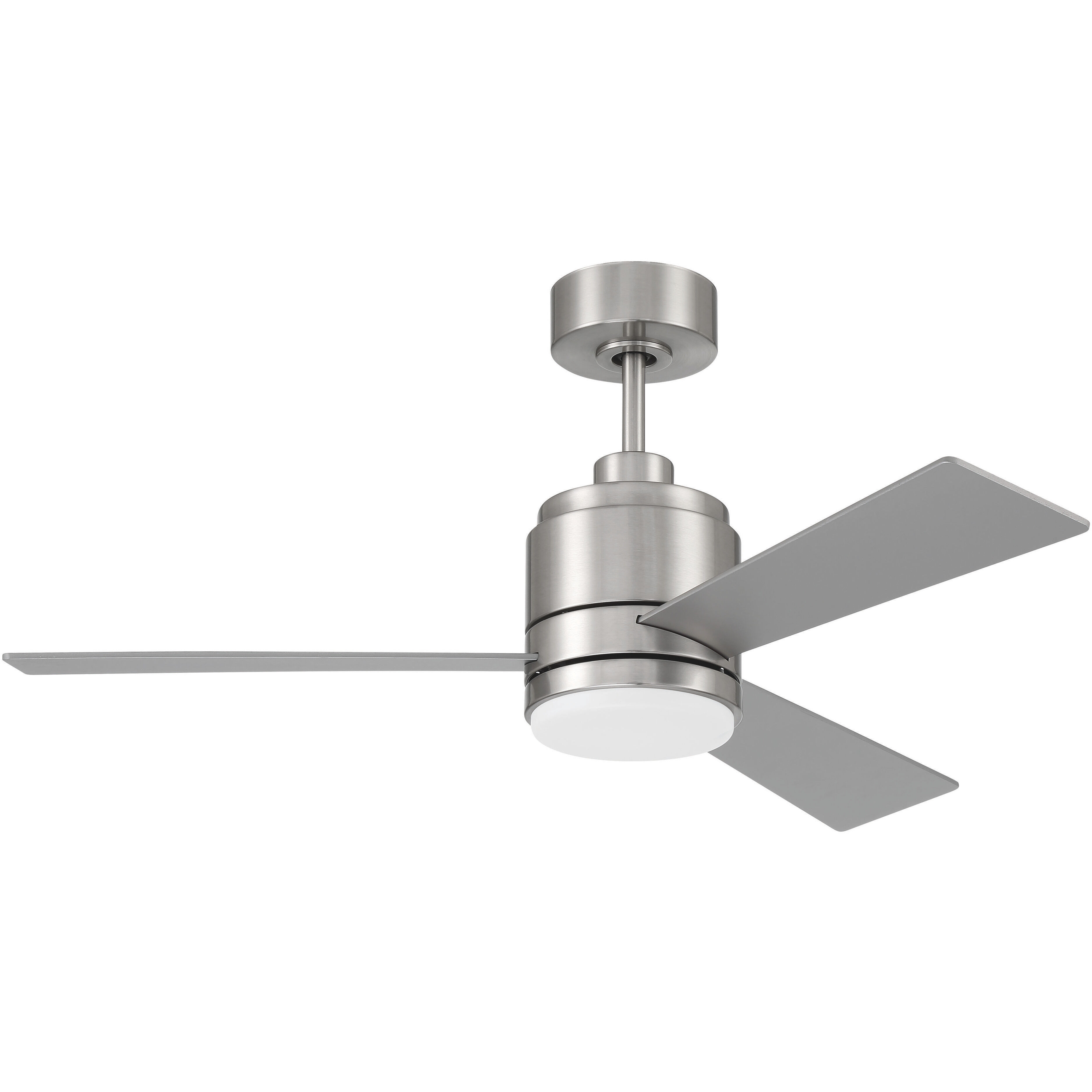 McCoy 42 inch Brushed Polished Nickel with Brushed Nickel Blades Fan