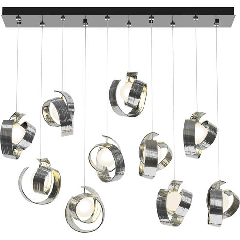 Riza 10 Light 12.2 inch Sterling Pendant Ceiling Light