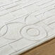 Transcendence 108 X 72 inch Light Silver / Off-White / Pearl Handmade Rug in 6 x 9