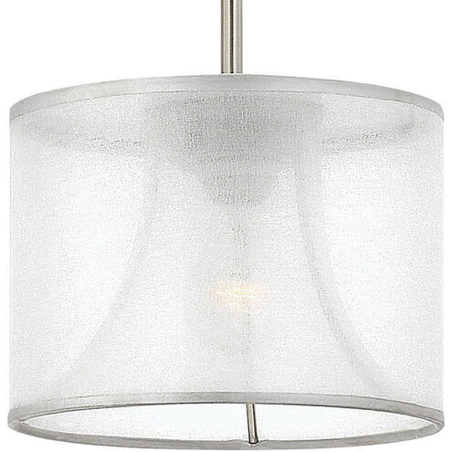 Mime LED 9 inch Brushed Nickel Mini-Pendant Ceiling Light