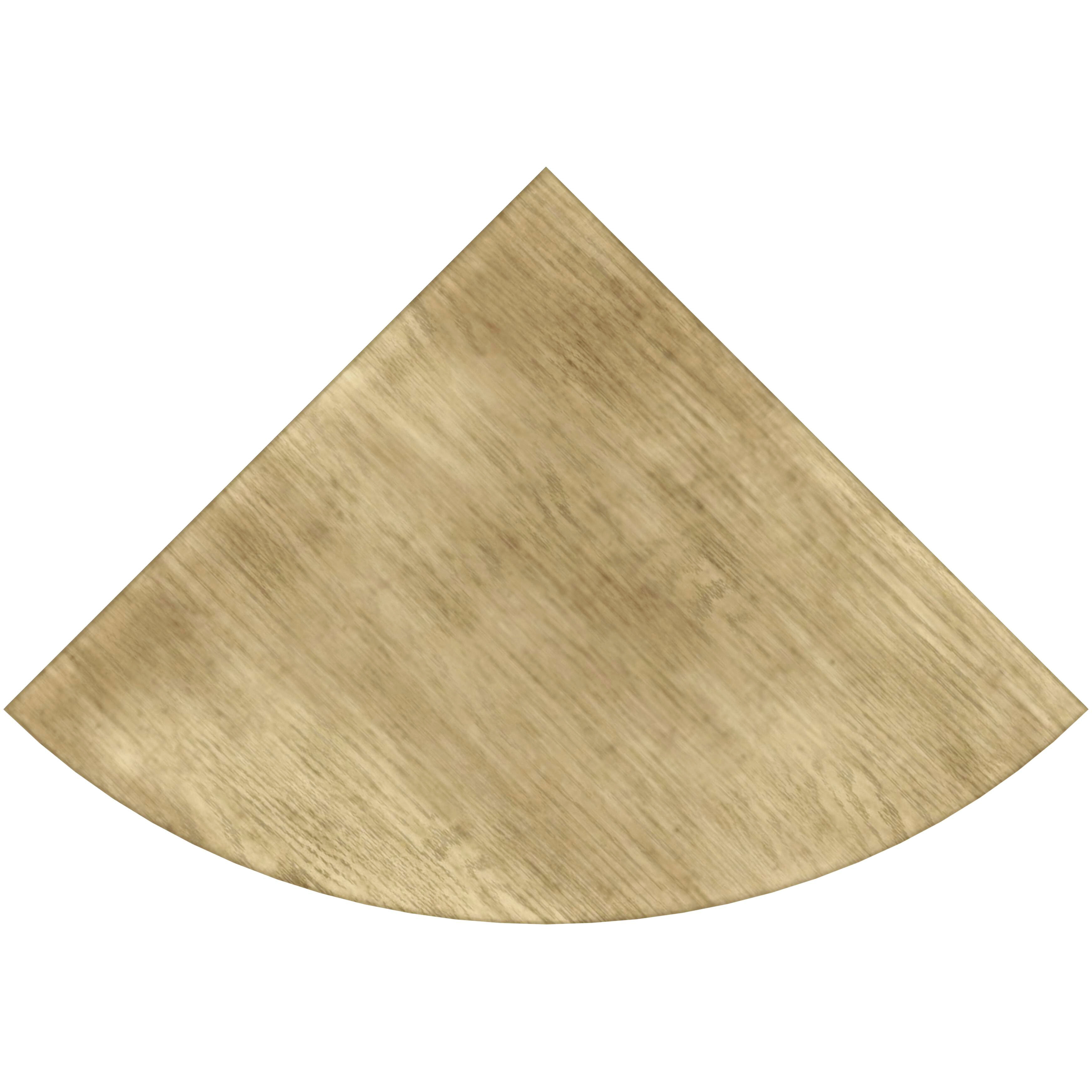 Dowling 1 Door Corner Cabinet in Beige