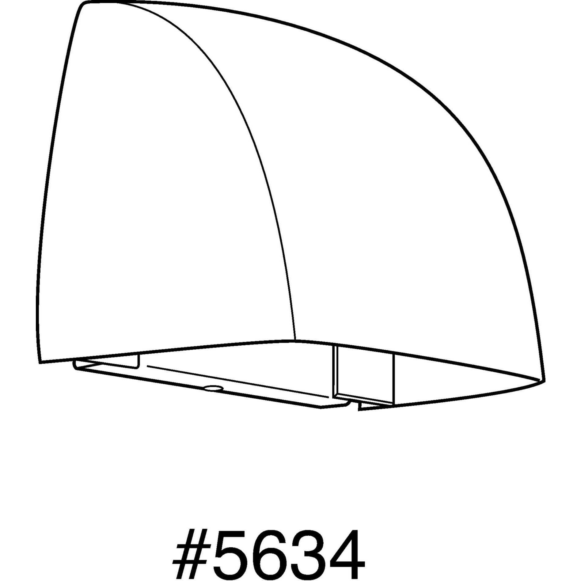 Cornice LED Outdoor Wall Sconce in Black, Progress LED