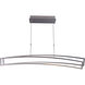 Sirius Linear Chandelier Ceiling Light in Silver