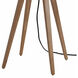 Quattro 31 inch 23.00 watt Natural Ash Wood and Weathered Brass Table Lamp Portable Light