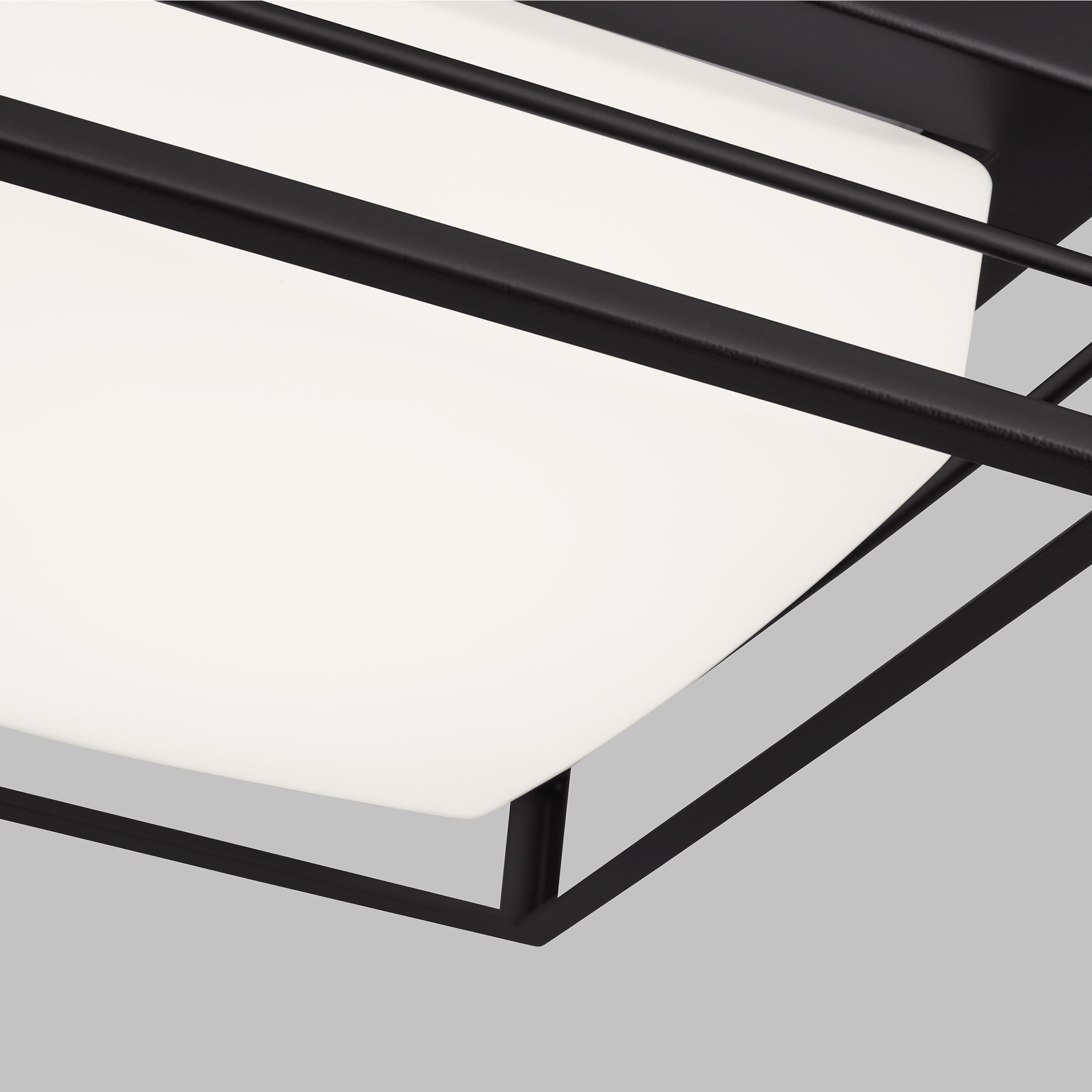 Dearborn LED 10 inch Midnight Black Ceiling Flush Mount Ceiling Light