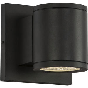 Griffith LED 3.5 inch Textured Black Exterior Wall 