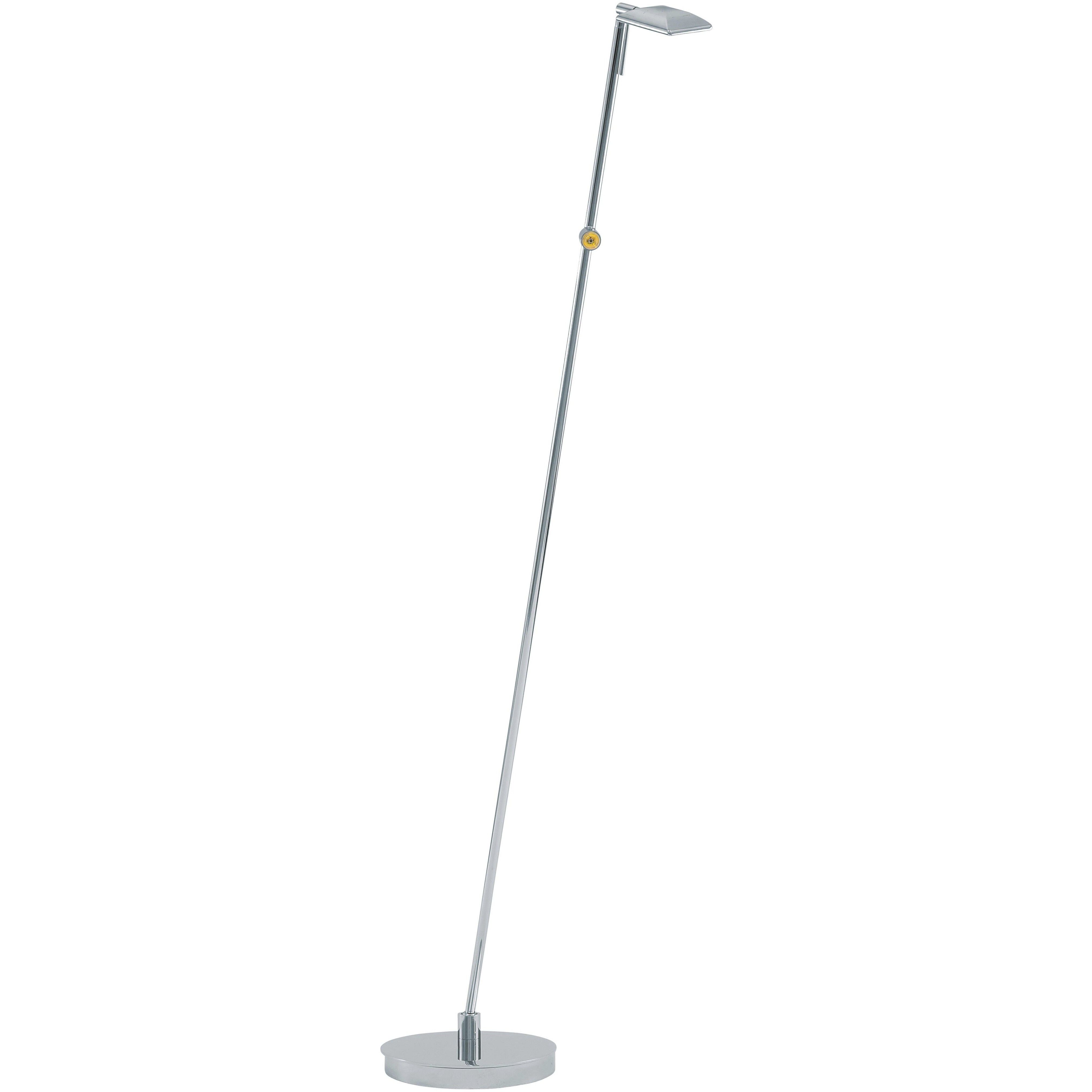 George Kovacs P4324 077 George s Reading Room Chrome LED Floor Lamp