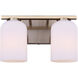 Bram 2 Light 12.5 inch Gold Vanity Fixture Wall Light