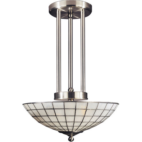 Springdale 2 Light 20 inch Satin Nickel Pendant Ceiling Light