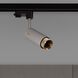 Exhaust Track 1 Light 110-120 Stone / Brass Spotlight Ceiling Light