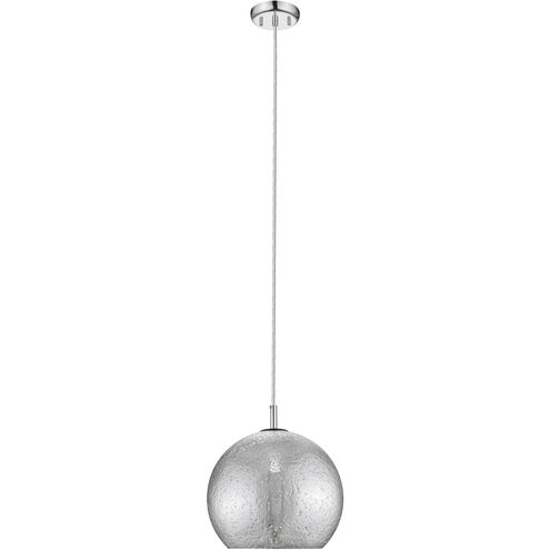Nimbus 1 Light 12 inch Chrome Pendant Ceiling Light