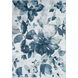 Nova 91 X 63 inch Denim/Light Gray/Navy/Ivory Rugs, Polypropylene