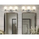 Colette Vanity Wall Light in Brushed Nickel