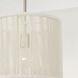 Tara 1 Light 12 inch Matte Brass Pendant Ceiling Light